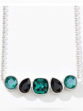 NWT Touchstone Crystal: “Go For It” Necklace; Retired